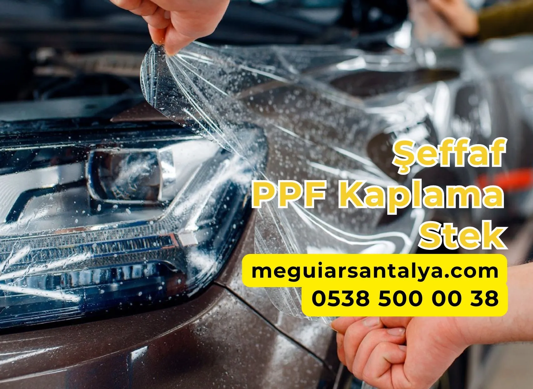 Şeffaf PPF Kaplama Stek